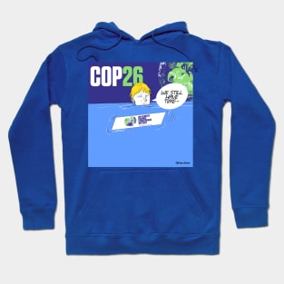 we still have time to face climate change, says boris in cop26 Hoodie